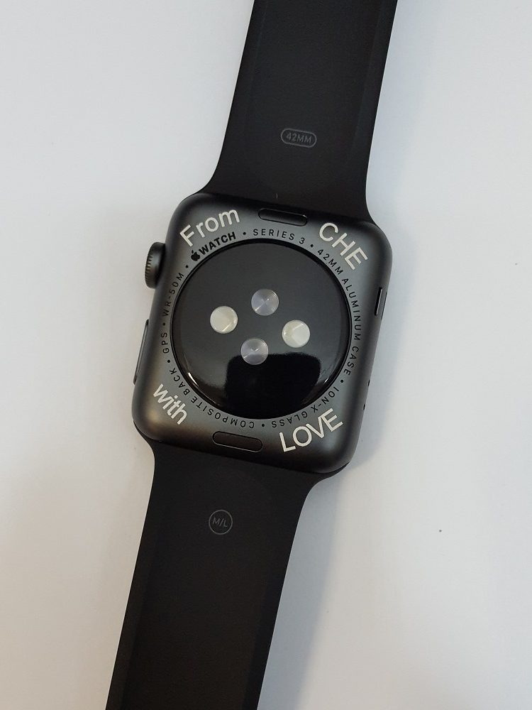 Гравировка на Apple Watch